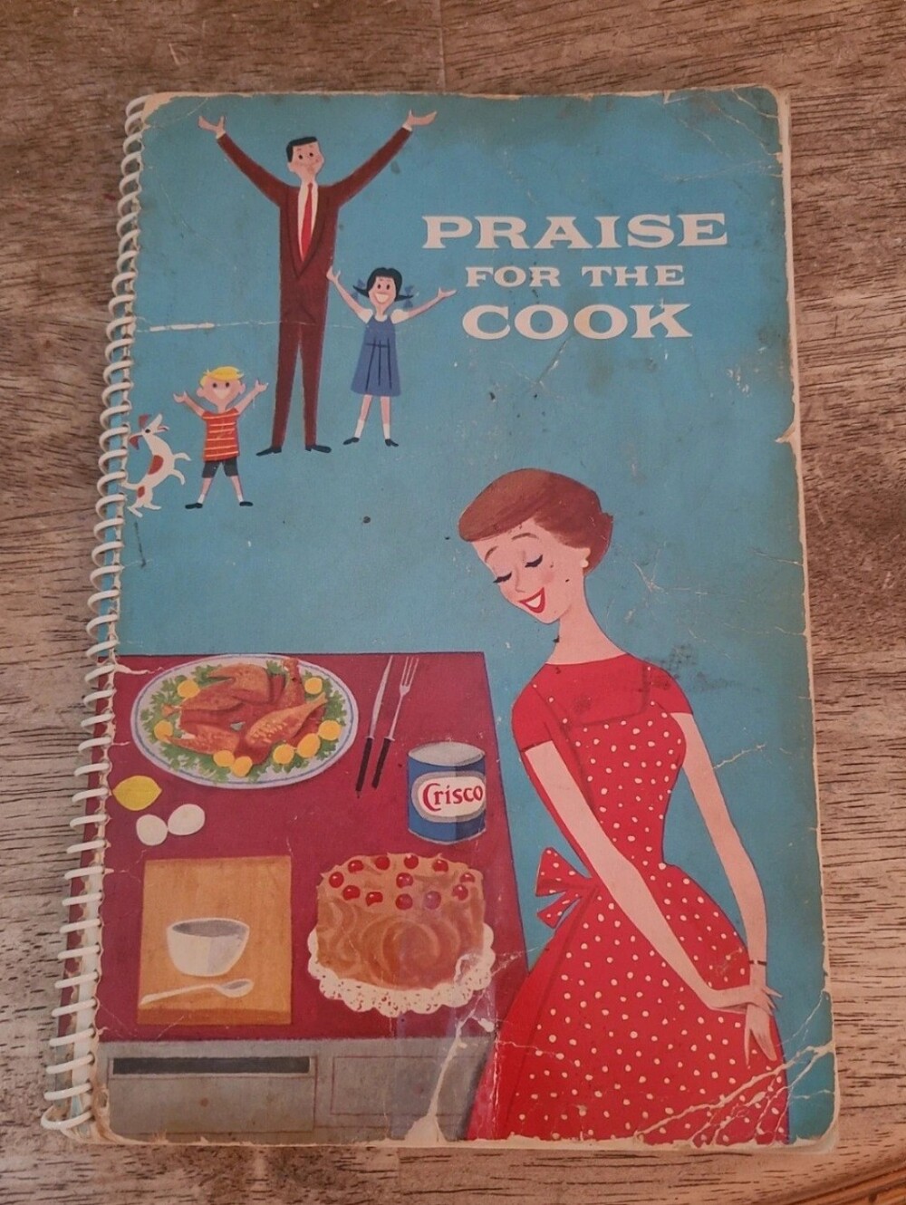 Vintage Praise For The Cook 1959 Crisco Cookbook